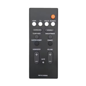 Yamaha YAS-106 YAS-207 ATS-1060 YAS-107 ATS-1070용 리모컨 FSR78 ZV28960 블루투스 사운드바 시스템용