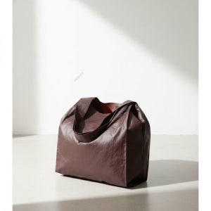 아워레가시 26SS 그로서리백 카민 격자무늬 830059 C1786003414 GROCERY BAG Carmine Nyloguard Grid A2268GCN 158993773