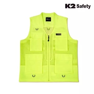 작업복 조끼 K2세이프티 VE-2604(YE)