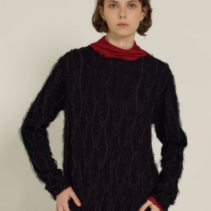 [시엔느] Bless Lace Top (Black) S4FTS02G