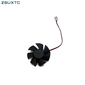 직경 45mm 2pin R5 230 R7 250 R7 240 GPU VGA 쿨러 그래픽 카드 냉각 팬 XFX R7-240/250 R5-230 비디오 카드 냉각