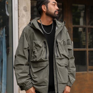 (XL-5XL)엘소 후드점퍼[UUS빅사이즈,바람막이,고프코어,남자봄가을아우터]