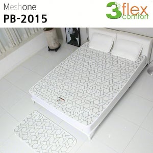 3D 매쉬 큐브 미끄럼 매트 퀸 화이트 PB2015 침대쿨패드 침대메트