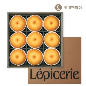 [롯데백화점] 일품채 실속 배 세트 (5.6kg/배9) LE1222189607