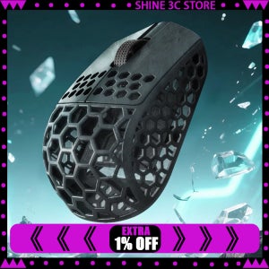 Darmoshark M5 AIR V2 마우스 3 모드 무선 마우스 Nordic54L15 Paw3950 8000Hz 폴링 레이트 할로우 아웃 게임용 마우스 PC 액세서리