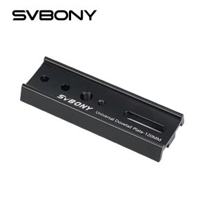 SVBONY SV219 비크센 스타일 도브테일 마운팅 플레이트 망원경용 120mm/210mm/300mm 블랙 알루미늄 아노다이징 바디 적도의 삼각대용