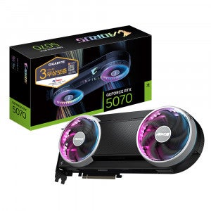 GIGABYTE AORUS 지포스 RTX 5070 INFINITY D7 12GB 피씨디렉트