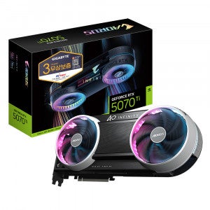 GIGABYTE AORUS 지포스 RTX 5070 Ti INFINITY D7 16GB 피씨디렉트