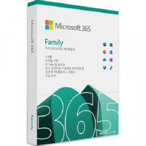 Microsoft 365 Family (1년 PKC 한글)