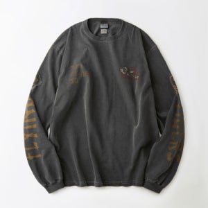[아웃스탠딩] MIL SERIES LONG SLEEVE(74TH FIGHTER SQ)_PIGMENT CHARCOAL OS26FWLS04PCH
