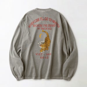 [아웃스탠딩] MIL SERIES LONG SLEEVE(VIET NAM TIGER)_PIGMENT KHAKI OS26FWLS02PKH