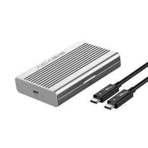 Acasis 40Gbps USB 4 SSD 인클로저(M.2 NVMe SSD용) JHL7440 칩 팬리스 디자인, 맥북 M1/M2M3/M4용 무소음