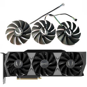 새로운 CF9015H12S GA92S2U RTX 3080 3080TI 3090 트리니티 GPU 팬, ZOTAC RTX 3090 3080 트리니티, RTX 3070 비디오 카드 냉각