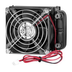 SXDOOL 80mm DIY 수냉식 라디에이터 알루미늄 열교환 기(80mm 팬 포함), DC12V 검정색 - 효율적인 CPU 및 VGA 냉각