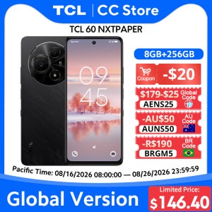TCL 60 NXTPAPER 눈에 좋은 독서폰 6.8인치 FHD+ 종이같은 디스플레이 5200mAh 108MP 카메라 옥타코어 스마트폰 (소설 애호가를 위한)