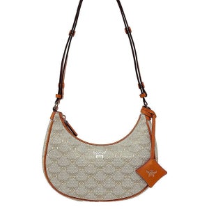 엠씨엠 스몰 햄월드 호보 백 라이트 브라운 MWHFSAC02I9001I9 25FW Himmel hobo 152374834