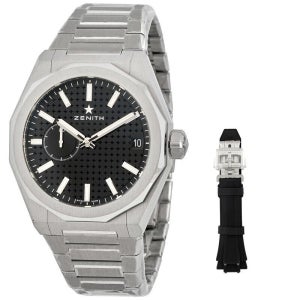 제니스 블랙 선버스트 다이얼 자동 시계 03 9300 3620 21 I001 오토매틱 남성 Defy Skyline Black Sunburst Dial Automa 134591729
