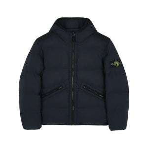 [롯데백화점] 스톤아일랜드 FW25 아동 안티드롭 후드 패딩 K2S164100017 S0028 V0020 (10-12) LE1222257700