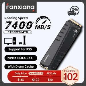 판샹 S770 M.2 SSD NVMe 7300MB/s 1TB 2TB 4TB PCIe4.0x4 M.2 2280 내장형 솔리드 스테이트 드라이브 (PS5 데스크탑 PC용 SSD 하드 