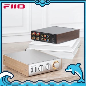 FiiO LEVEL1 앰프 고화질 오디오 파워 블루투스6.0 SBC/LDAC 가정용 HiFi 앰프 600W SW/PRE 출력(노브 포함)