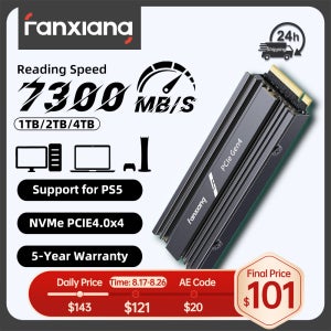 판샹 S880R 7450MB/s SSD NVMe M.2 2280 PCIe Gen 4 게이밍 SSD 4TB 2TB 1TB 내장형 솔리드 스테이트 하드 디스크 (PS5용 히트싱크 포함