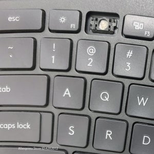 로지텍 ERGO K860용 교체 키보드 노트북 키 및 클립 (Esc F1 F2 F3 F4 F5 F6 F7 F8 F9 F10 F11 F12 Eycap 및 힌지)