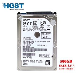 오리지널 제거된 HGST 히타치 하드 드라이브 500GB 1TB 등 2.5인치 HDD SATA 3-6Gb/s 8-16M 5400-7200RPM 노트북 내부용 블루 디스크