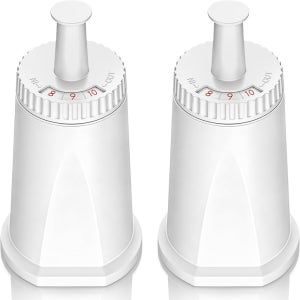 바리스타 프로 BES878, 바리스타 터치 BES880용 세이지 SES 990/980/500용 브레빌 에스프레소 머신용 필터 교체품 2개