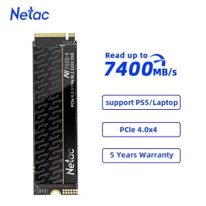 Netac SSD NVMe M2 1TB 2TB 4TB SSD PCIe4.0X4 M.2 2280 PS5 노트북 PC용 내장 솔리드 스테이트 하드 디스크