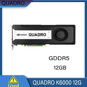 Quadro K6000 12GB DDR5 그래픽 비디오 카드 Quadrok6000 비디오 카드 빠른 배송