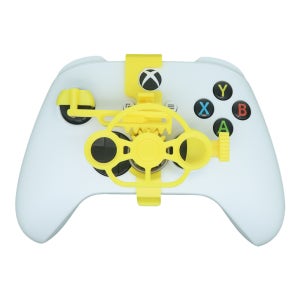 Xbox 시리즈 x / 시리즈 s 레이싱 게임용 미니 스티어링 휠 3D 프린팅 보조 컨트롤러 게임 조이스틱 시뮬레이터 게임패드