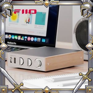 FiiO LEVEL1 앰프 고화질 오디오 파워 블루투스6.0 SBC/LDAC 가정용 HiFi 앰프 600W SW/PRE 출력(노브 포함)