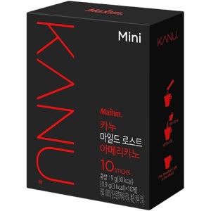 맥심 카누 미니 마일드로스트 아메리카노 10T