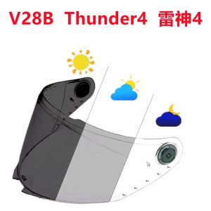 MT Thunder4 Stinger2 Thunder3 Pro Thunder4 SV V28B 헬멧 교체 렌즈 페이스 실드 Visera Casco Moto 용 광변색 바이저