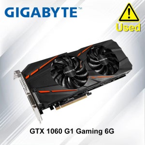 기가바이트 GTX 1060 G1 게이밍 6G 8008MHz GDDR5 PCI 익스프레스 3.0 1×HDMI 1×DVI 3×디스플레이포트