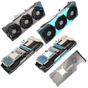 MSI RTX3080 3080Ti 3090 3090Ti SUPRIM X 슈퍼 드래곤 어새신 그래픽 카드 방열판용 MSI GPU 공냉식 라디에이터