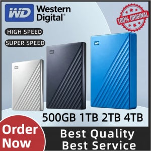 WD Elements 2.5인치 USB 3.0 휴대용 외장 하드 드라이브 1TB/2TB/4TB HDD 저장 디스크 (데스크탑/노트북/PC용)