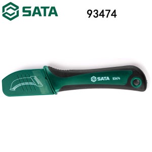 Sata 93474 공구 케이블 스트리핑 벤드 스트레이트 엣지 보호 케이블 절단 전기 칼