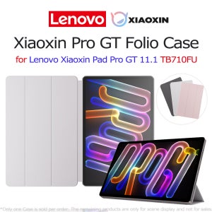 Lenovo Xiaoxin Pad PRO GT 11.1 TB710FU 보호용 Lenovo 태블릿 PU 안정적인 스탠드 지원용 오리지널 폴리오 케이스 11.1인치