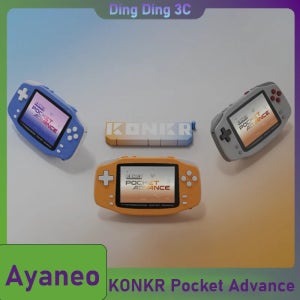 아야네오 콘크르 포켓 어드밴스 레트로 휴대용 게임 콘솔 클래식 GBA 스타일 휴대용 포켓 게임 플레이어 레트로 게임 콘솔