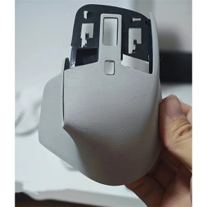 Logitech MX MASTER3 MASTER 3S 무선 마우스 교체 케이스 DIY 하우징 수리 부품용 무선 마우스 쉘 + 피트 패드 세트