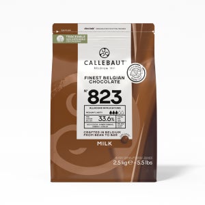 칼리바우트 823 밀크 커버춰 초콜릿 2.5kg (카카오 33.6%)