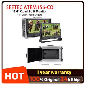 SEETEC ATEM156-CO 15.6인치 4K HDMI 멀티뷰 휴대용 방송 감독 모니터