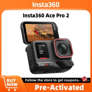 인스타360 에이스 프로 2 정품 라이카 액션 카메라 8K 울트라 HD 방수 휴대용 아웃도어 스포츠 브이로그 카메라 신제품 출시