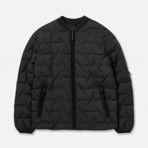 [코오롱스포츠]남성 넥리스 경량 다운 블랙 TLJDW25911BLK
