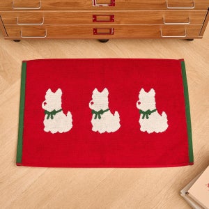 [모던하우스]메리 두부 논슬립 타월발매트 RED 45X65cm BG9126024