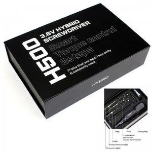 하이브로 USB 충전식 전동드라이버 H500 SET 드라이버