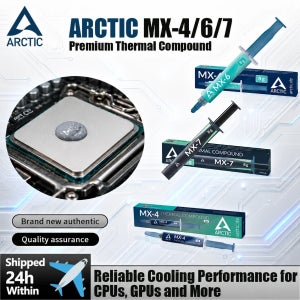 ARCTIC MX-4/6/7 프리미엄 열전도제 고열전도성 컴파운드 2g/4g/8g CPU GPU PC 노트북 쿨링용