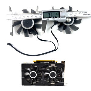 Inno3D RTX2060 GTX1660 Ti 6GB 트윈 X2 쿨러 팬용 새 냉각 팬 4핀 RTX2060 GTX1660 GPU 팬