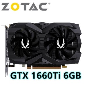 Zotac GTX 1660 Super 6GB 1660Ti 그래픽 카드, NVIDIA 비디오 카드, GDDR6 RTX Super GPU 데스크탑 PC 컴퓨터 게임, Nvidia Ge
